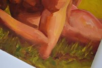 Original Oil Painting on canvas board