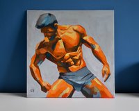 Original Oil Painting on canvas board