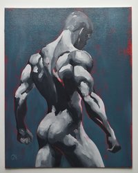 Original Oil Painting on canvas board