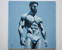 Original Oil Painting on canvas board