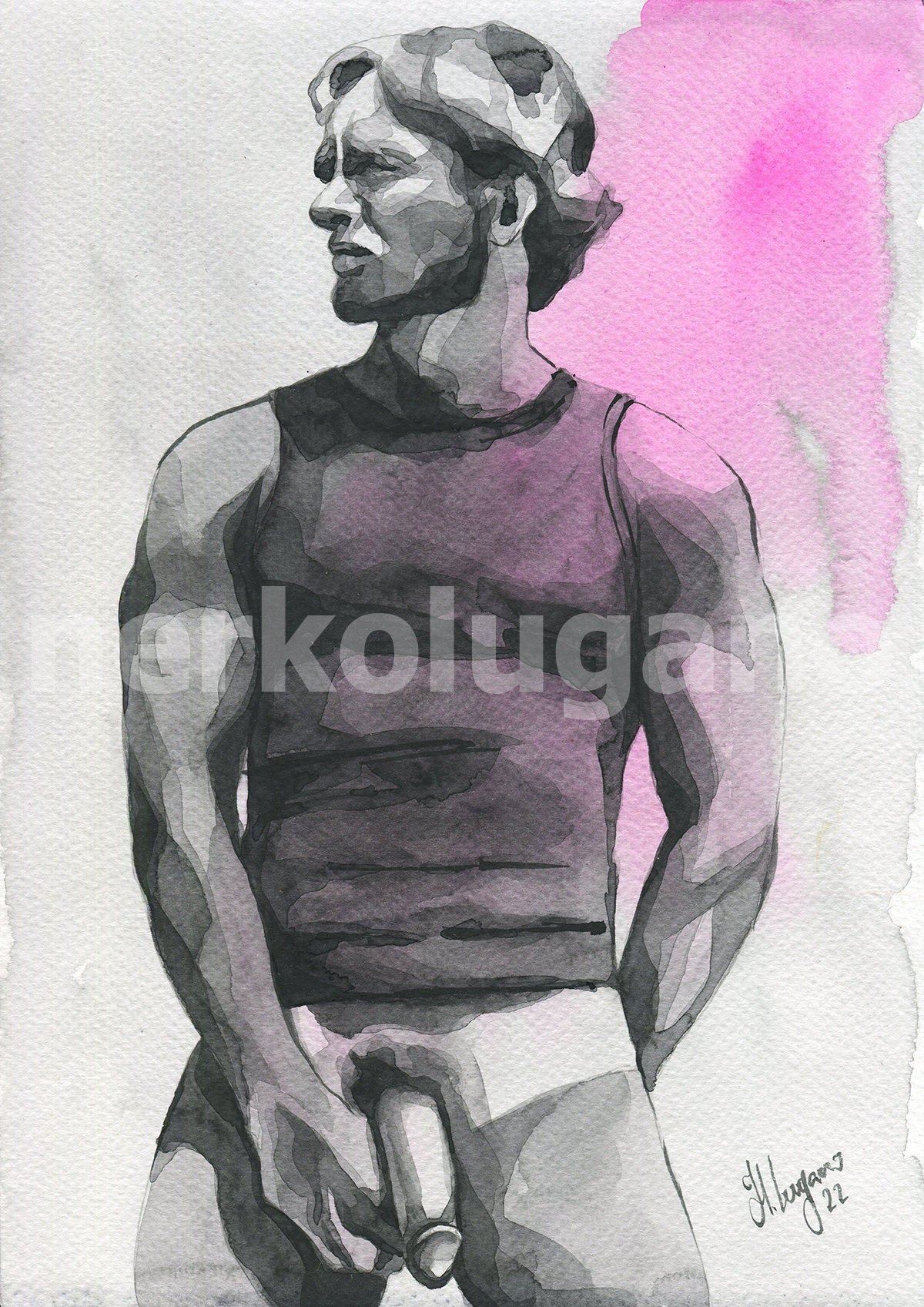 Original Watercolor Painting 