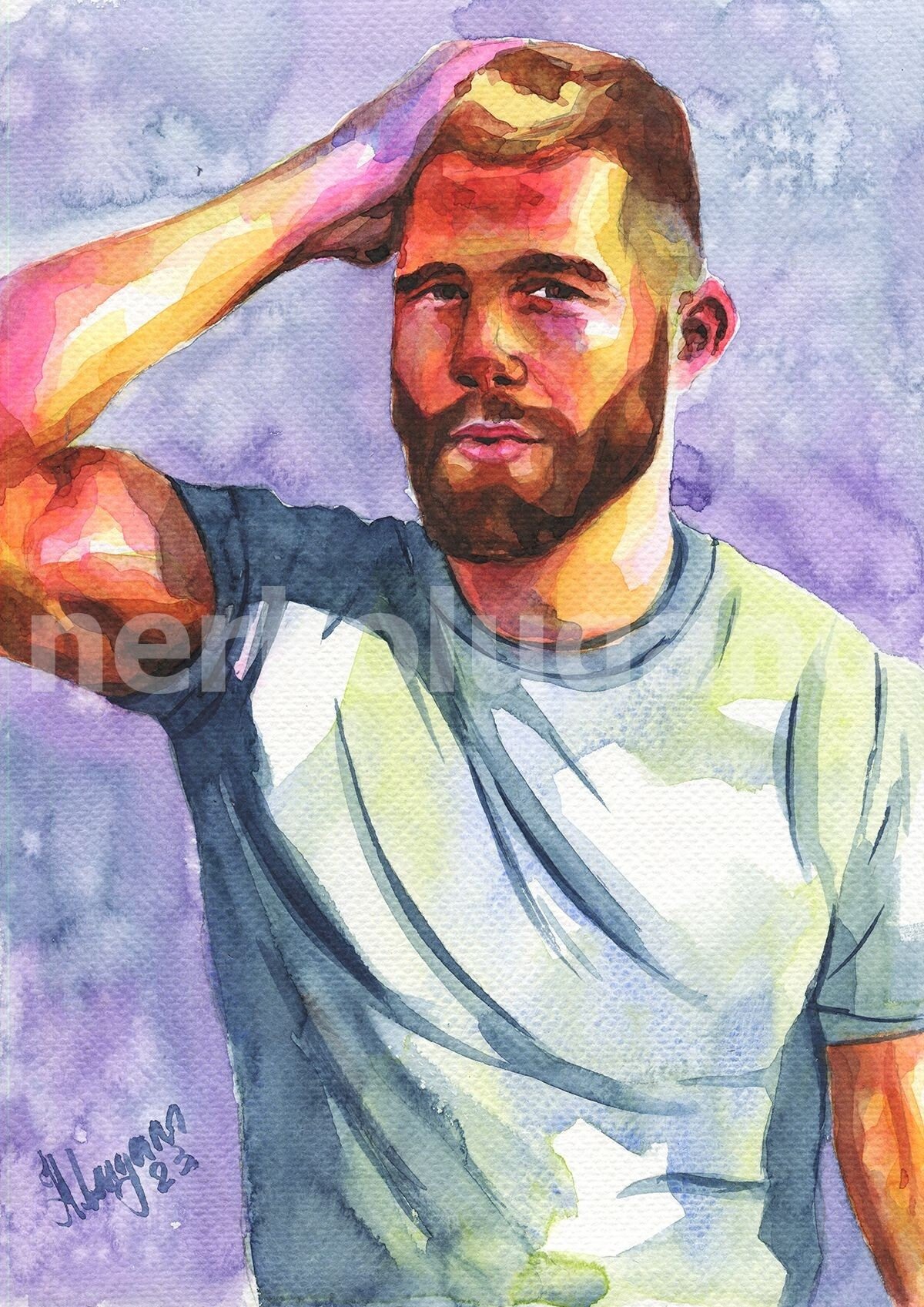 Original Watercolor Painting 