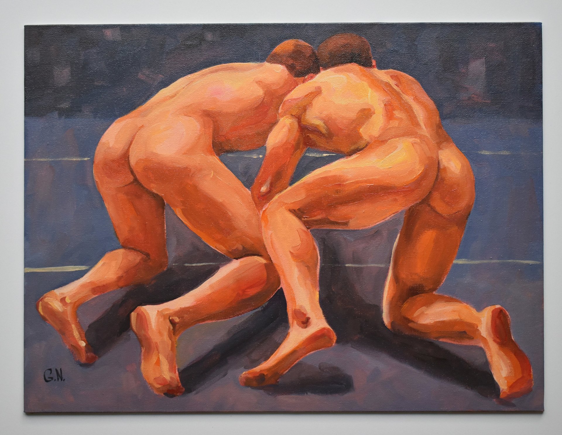 Original Oil Painting on canvas board