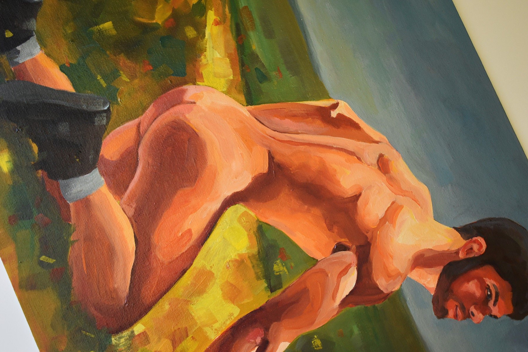 Original Oil Painting on canvas board