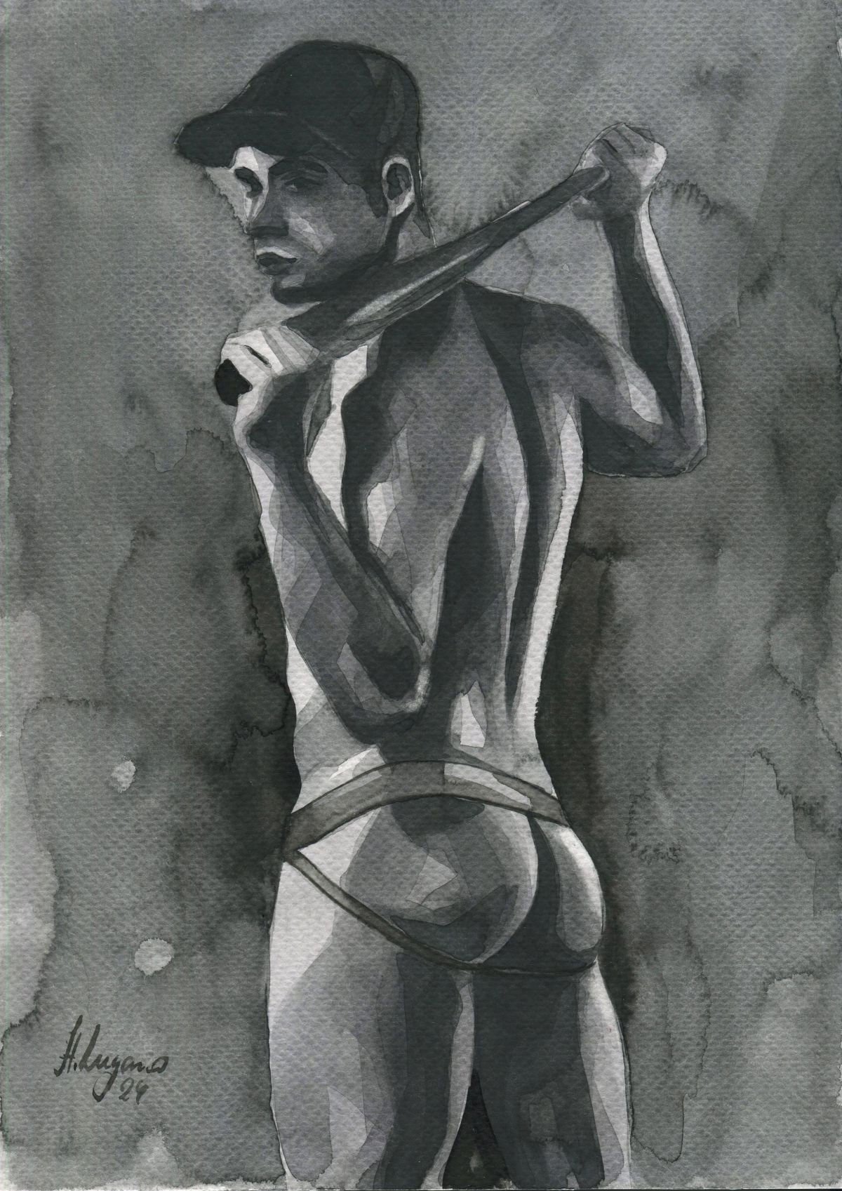 Original Watercolor Painting 