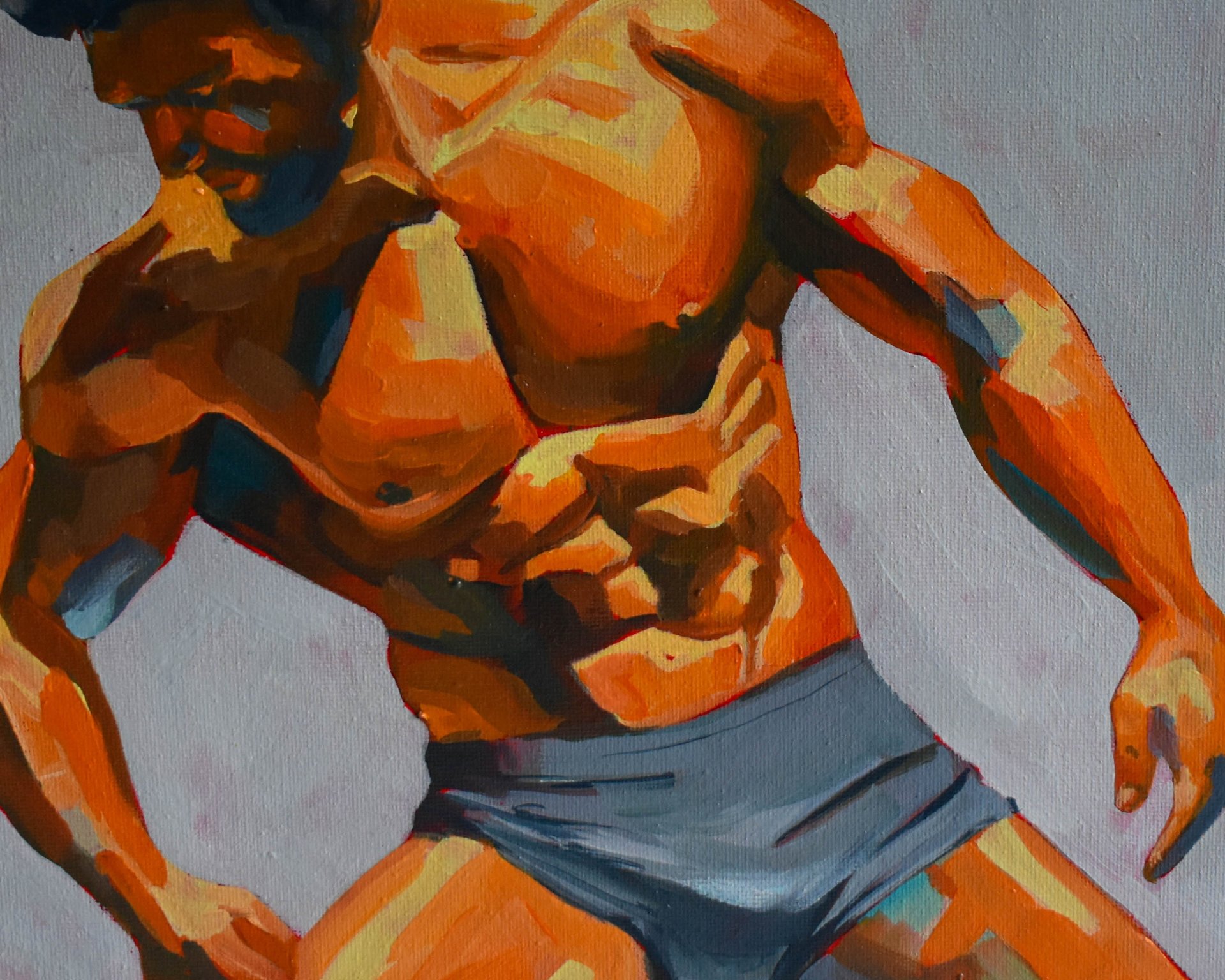 Original Oil Painting on canvas board