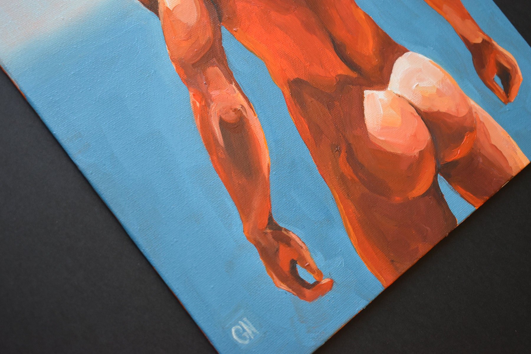 Original Oil Painting on canvas board