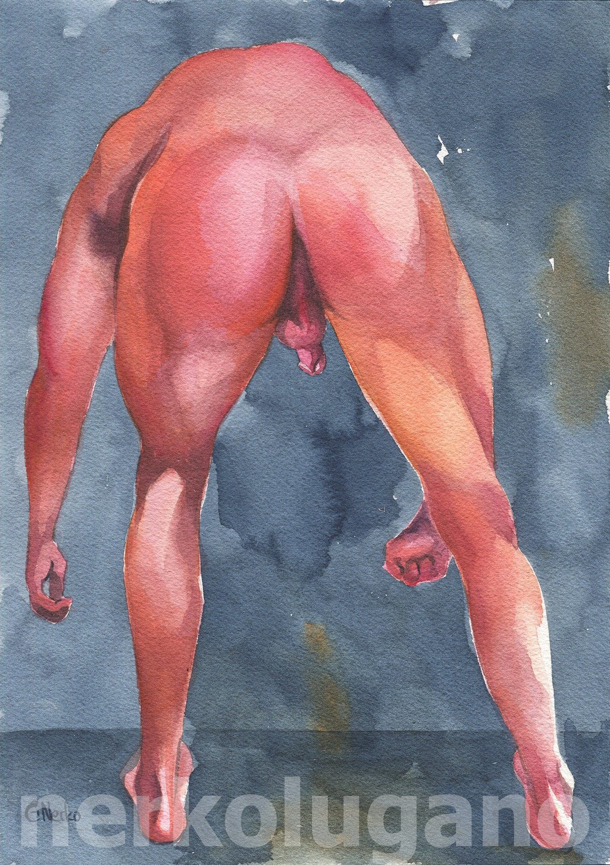 Original Watercolor Painting 
