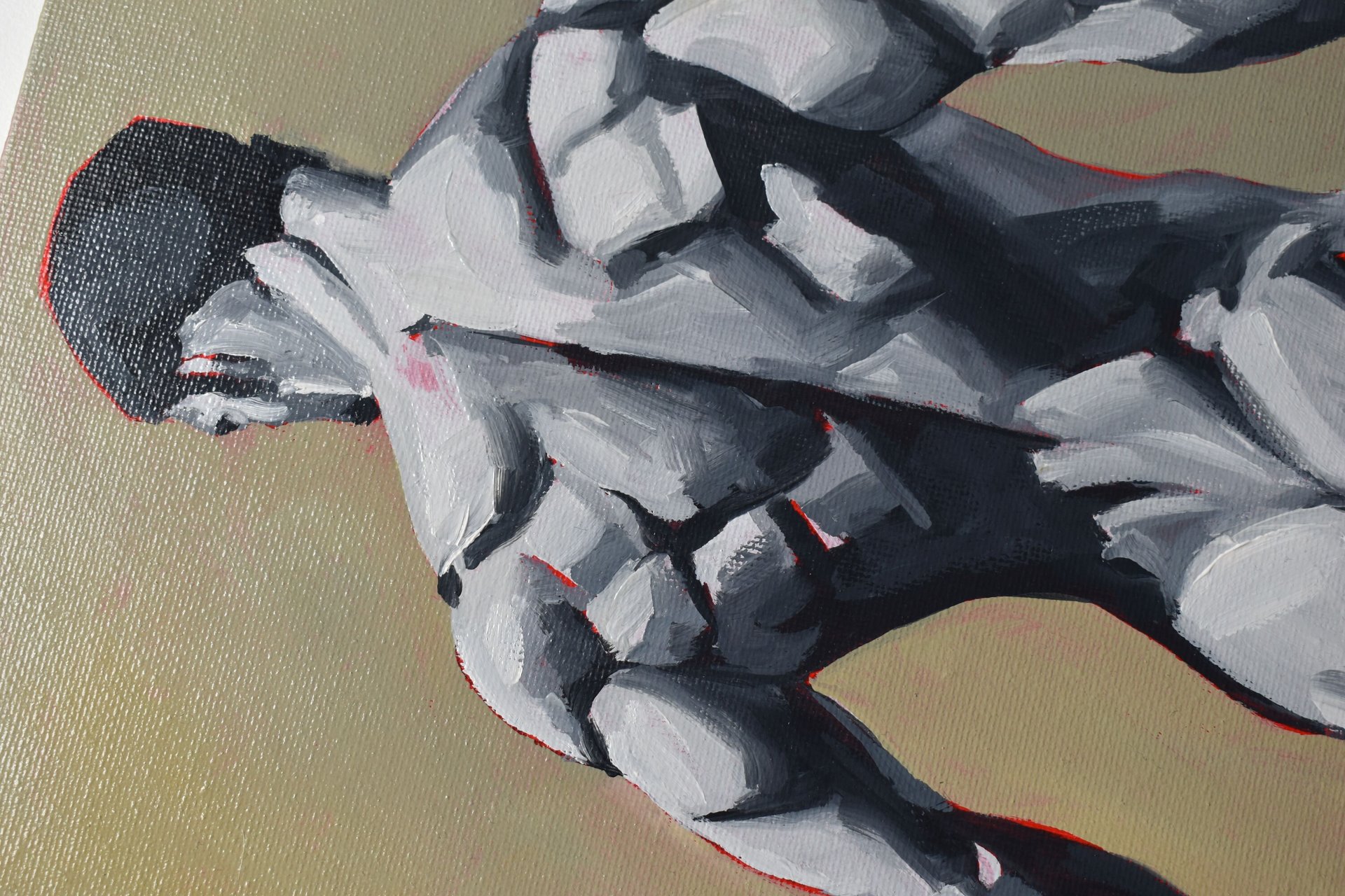 Original Oil Painting on canvas board