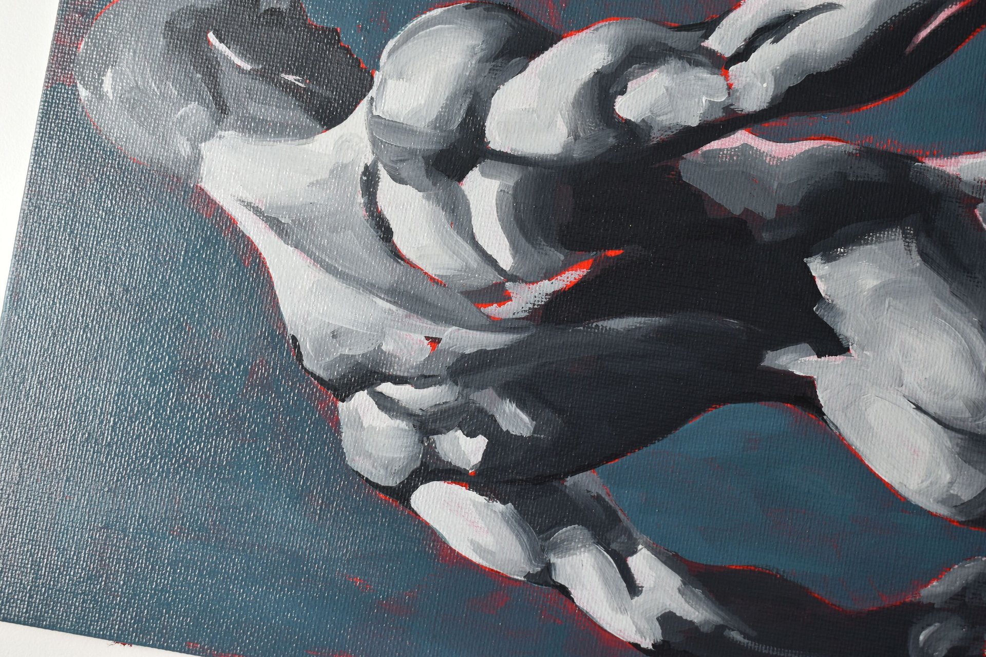 Original Oil Painting on canvas board