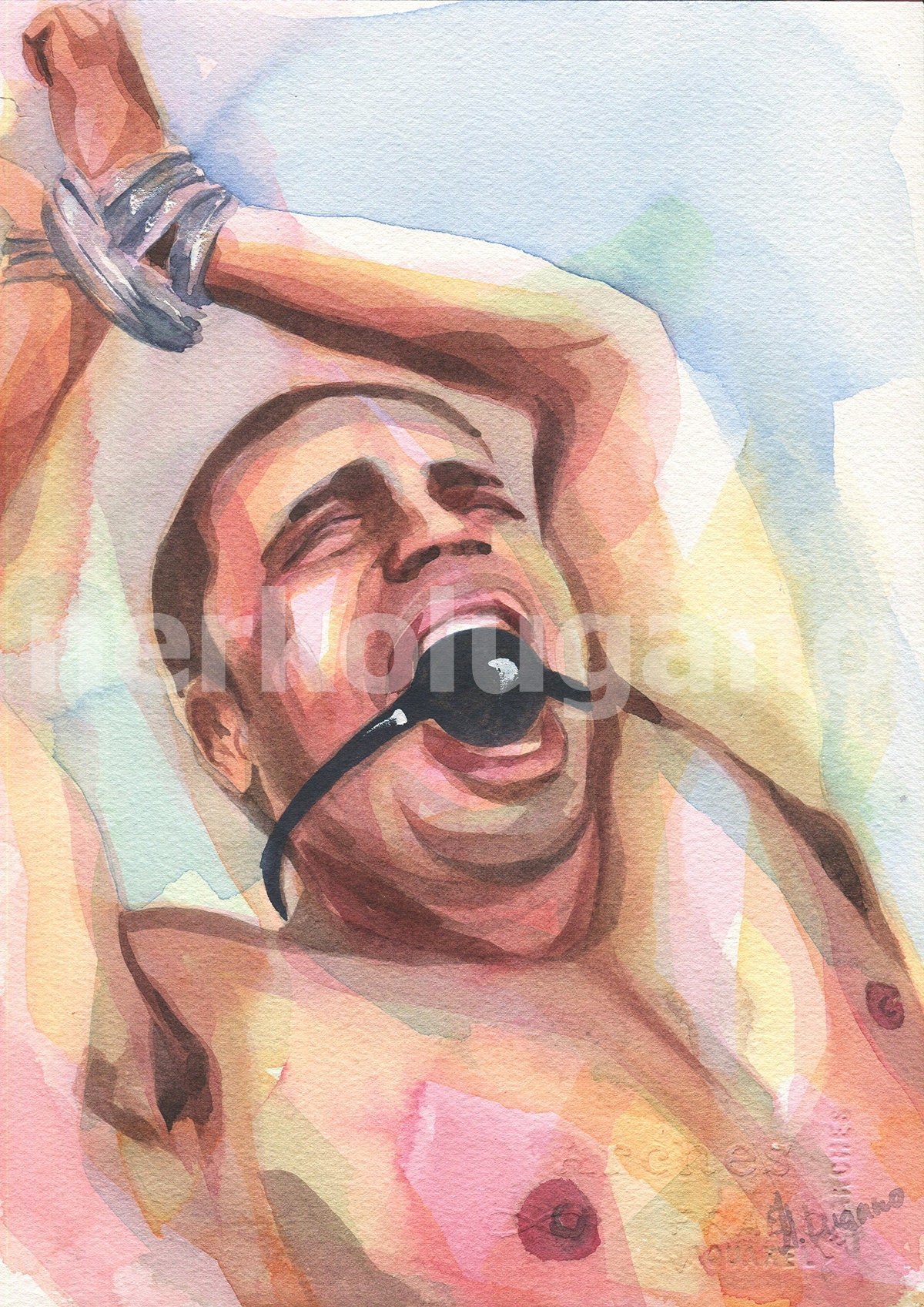 Original Watercolor Painting 