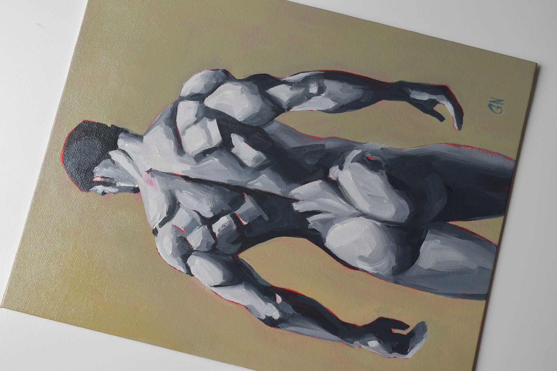 Original Oil Painting on canvas board