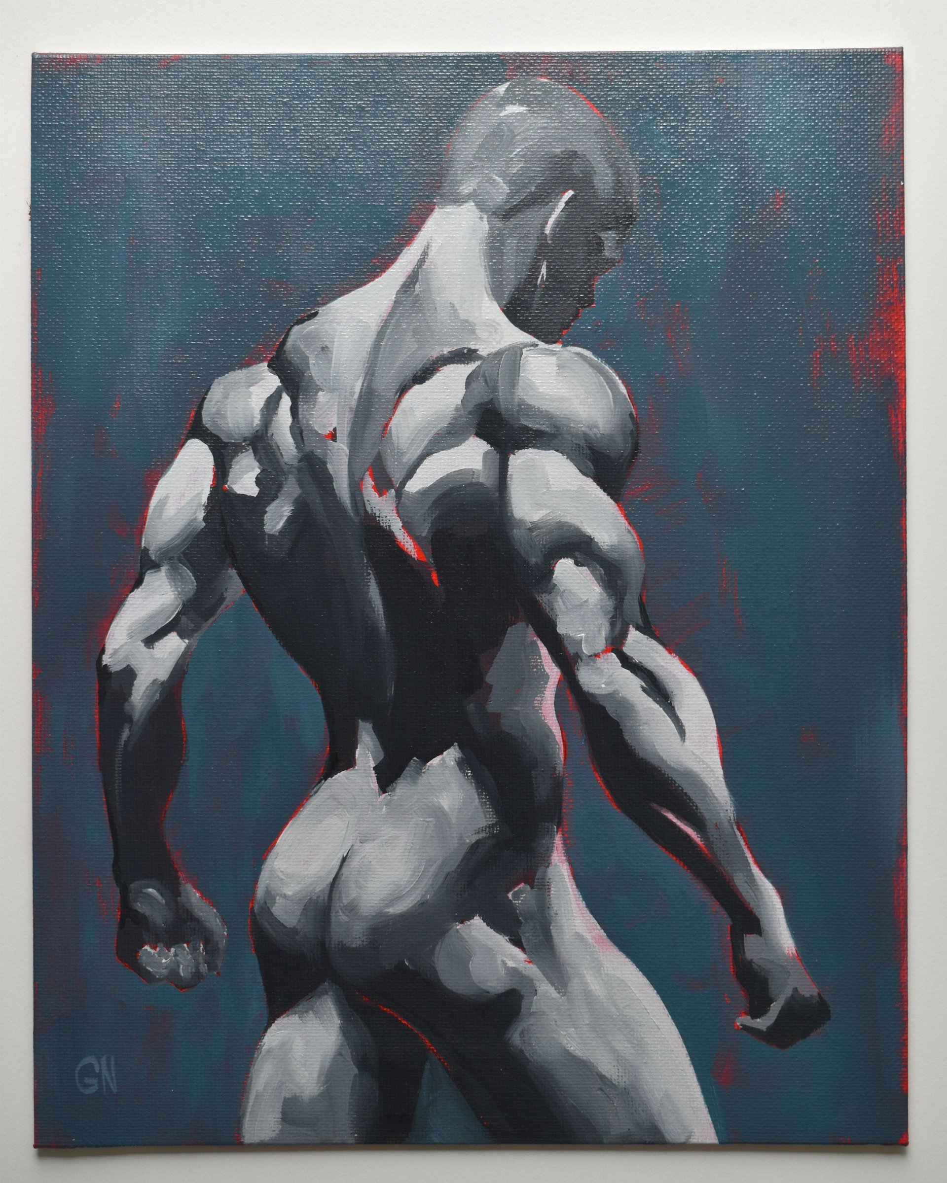 Original Oil Painting on canvas board