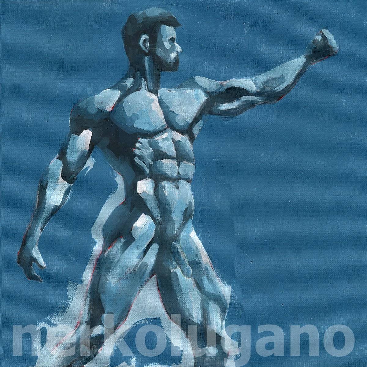 Original Oil Painting on canvas board