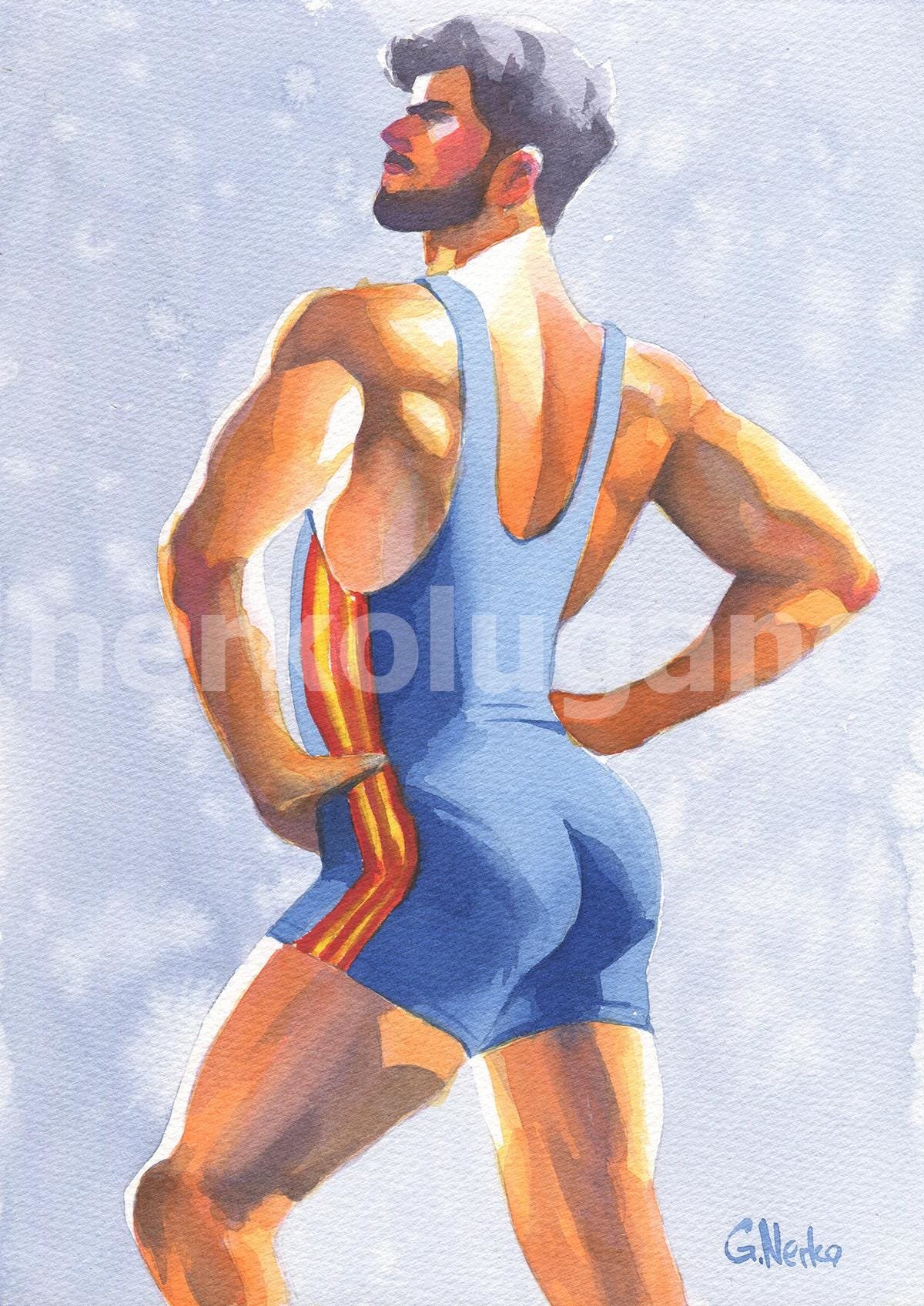 Original Watercolor Painting 