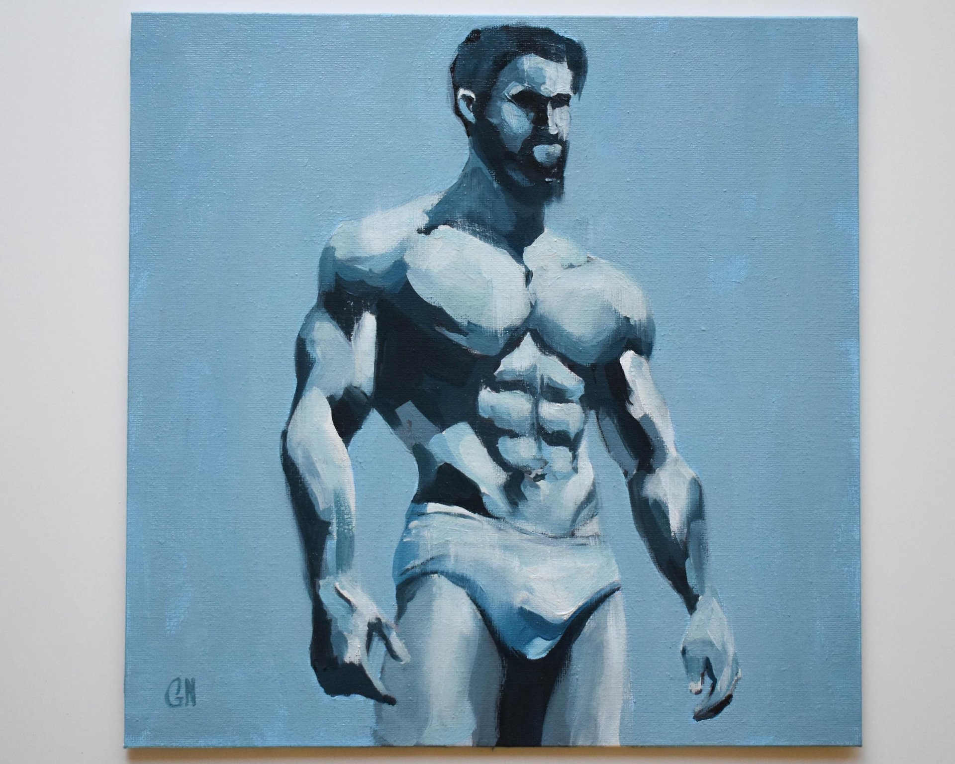 Original Oil Painting on canvas board