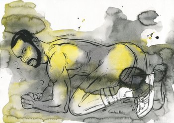 12x16" Original Watercolor Painting 