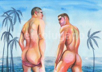 12x16" Original Watercolor Painting 