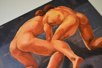 Original Oil Painting on canvas board