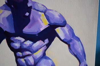 Original Oil Painting on canvas board