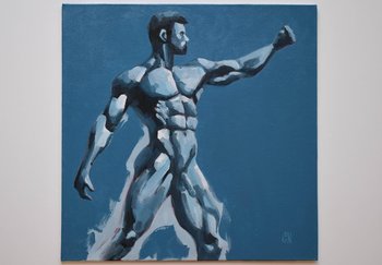 Original Oil Painting on canvas board