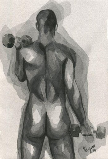 Original Watercolor Painting 