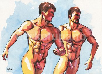 Original Watercolor Painting 