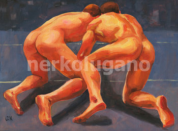 Original Oil Painting on canvas board